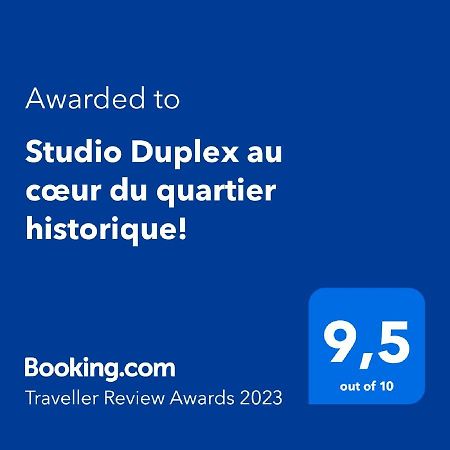 베르주라크 Studio Duplex Au Coeur Du Quartier Historique! 아파트 외부 사진