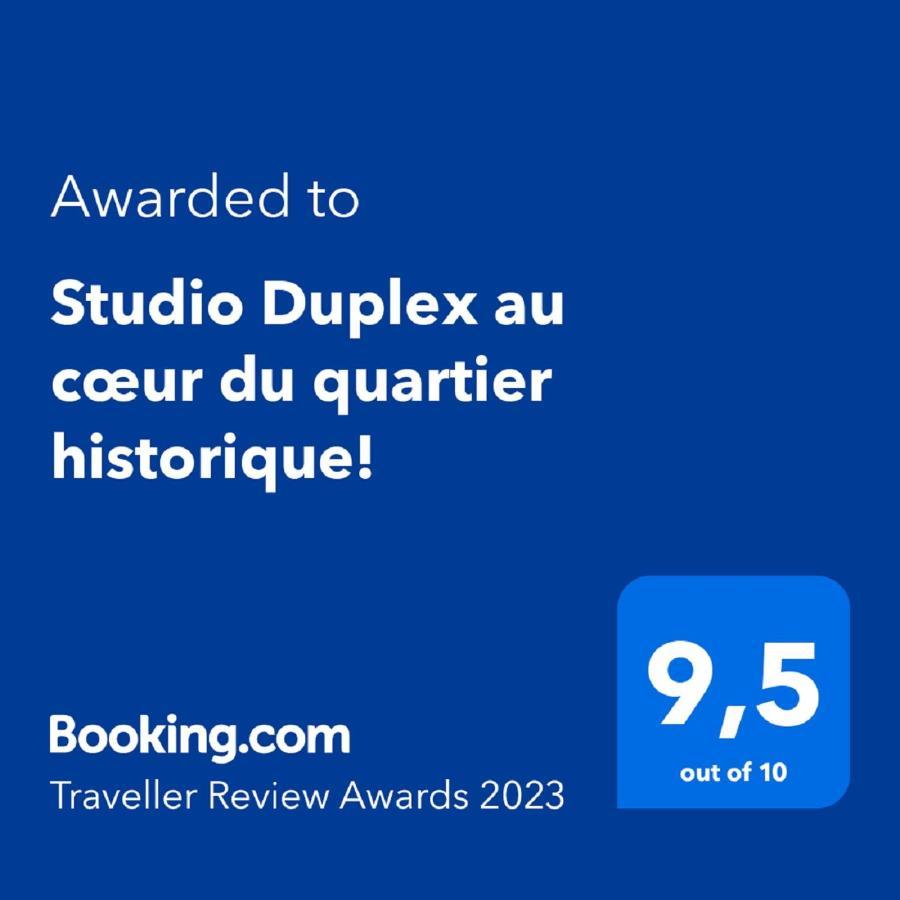 베르주라크 Studio Duplex Au Coeur Du Quartier Historique! 아파트 외부 사진